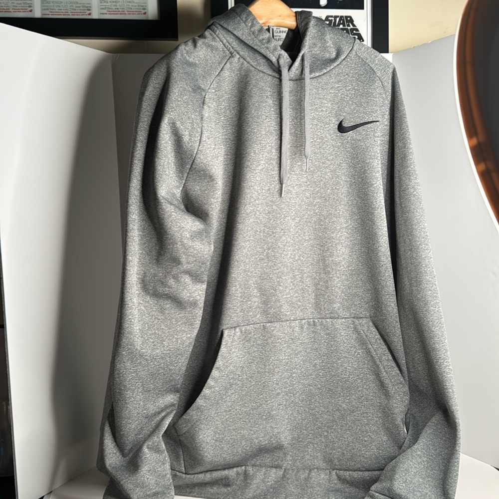 Nike Dri-Fit Hoodie gray men’s XL